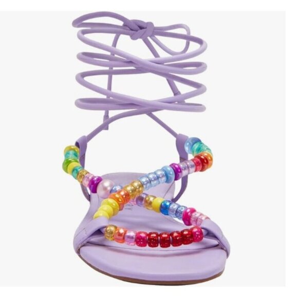 Katy Perry Women's The Halie Bead Sandal Flat, Size 9 - Picture 3 of 9